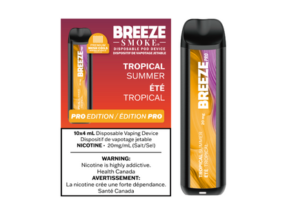 Breeze Pro 20mg Disposable Vape - Tropical Summer