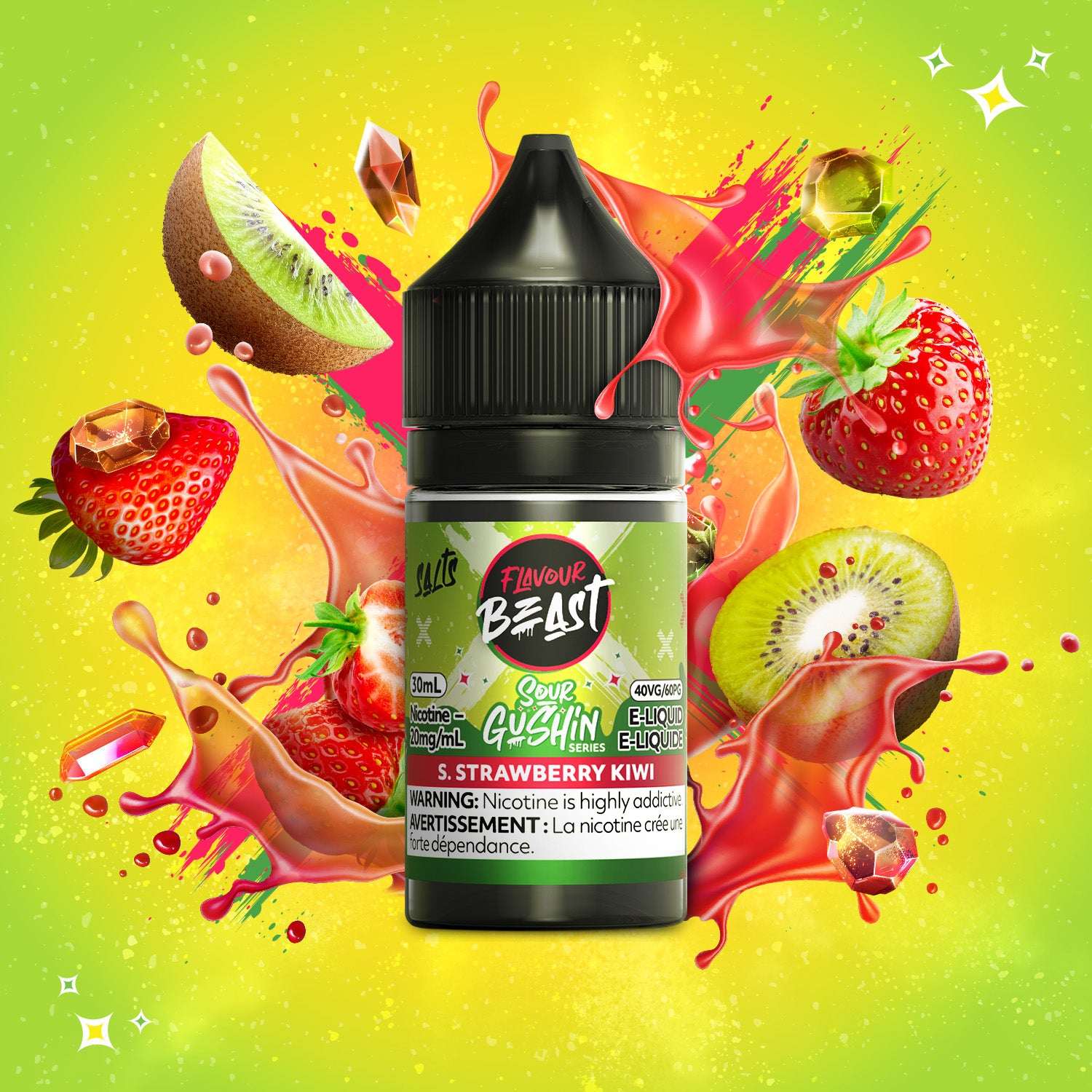 Flavour Beast Gushin Salt E-Liquid (30mL)