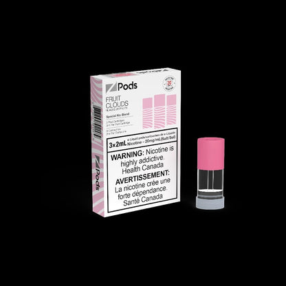 Z Pods, Blueraspberry Peach flavour, smooth 20mg nicotine blend, rich taste and satisfying throat hit, ideal for local vapers in Ontario and Quebec.