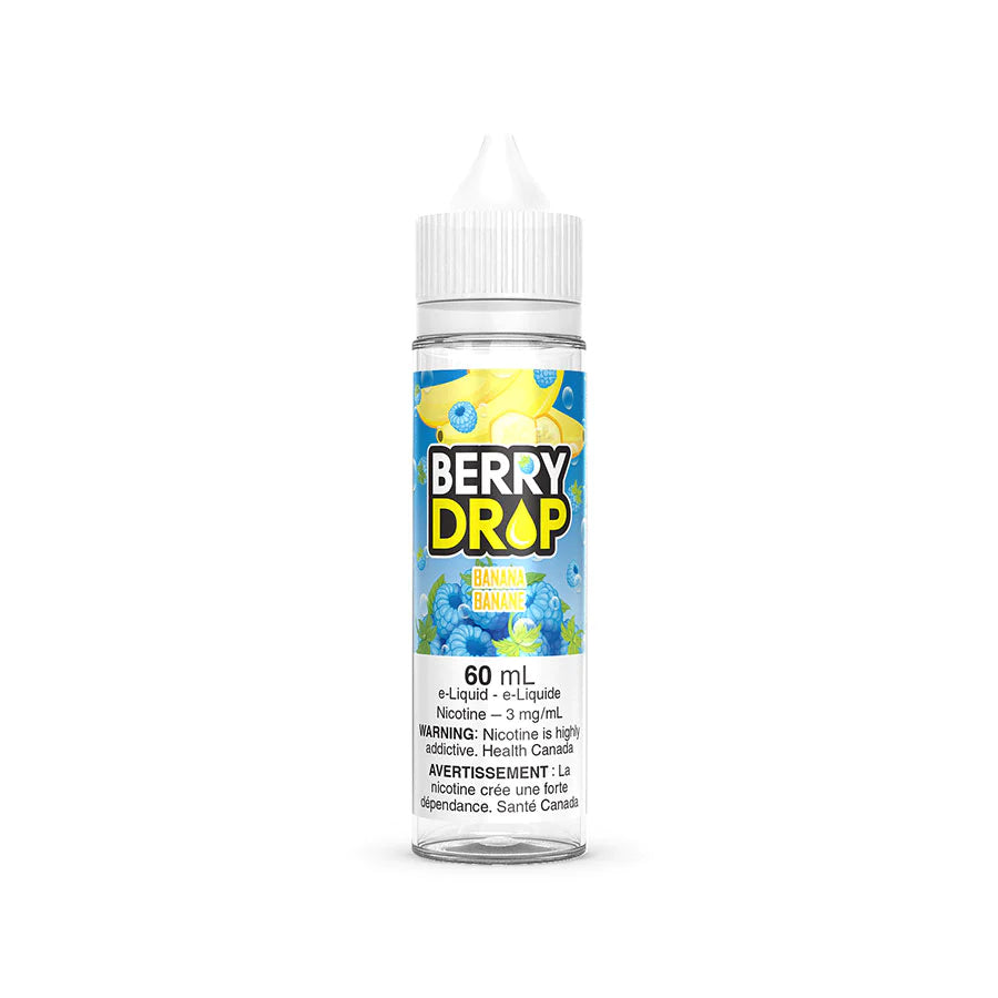 Berry Drop 60mL vape juice, Dragon Fruit flavour, 3mg nicotine, ripe berries and exotic dragon fruit blend, smooth fruity vape, ideal for Ontario and Quebec vapers.
