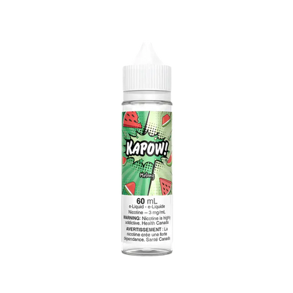 KAPOW! e-juice, Off Route sweet candy flavour, 6mg nicotine strength, delicious vape for Ontario and Quebec vapers.