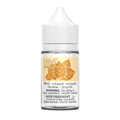 VITAL 30mL, Flavourless e-liquid with 6mg nicotine, smooth high-quality vapor, ideal for Ontario and Quebec vapers.