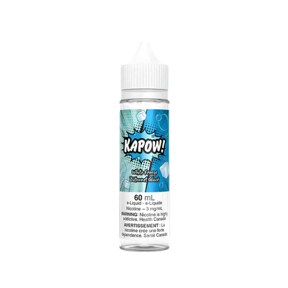 KAPOW! Melonz flavour e-juice, 0mg nicotine, refreshing fruity vape experience, popular among vapers in Ontario and Quebec