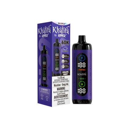 Khalifa Bar 60K Disposable Vape | 60,000 Puffs (5mg Freebase)