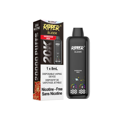 Ripper SLEEK 0NIC Disposable Vape | 20,000 Puffs (Nicotine Free)