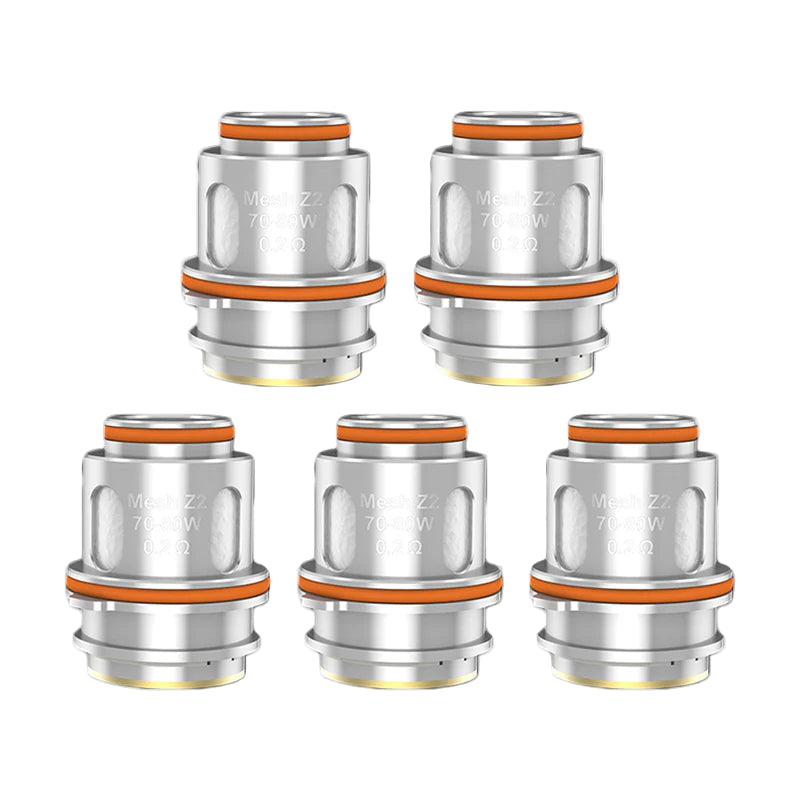 GEEKVAPE Z Series Coil 5PCS/PCK, 0.4Ω resistance, 5pcs per pack, high-performance coil for deep flavor and dense vapor production, optimized for Ontario and Quebec vapers.