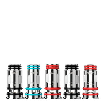 VOOPOO PNP X Mesh Coils 5/PCK, Mesh 0.15ohm variant, advanced mesh design for optimal 60W-80W vaping, enhanced flavor and vapor production, pack of 5 replacement coils.