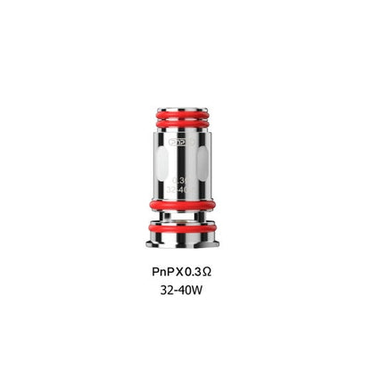 VOOPOO PNP X Mesh Coils 5 pack, Mesh 0.45ohm coil with mesh design for optimized flavor and vapor production, compatible with VOOPOO PnP X pods, ideal for Ontario and Quebec vapers.