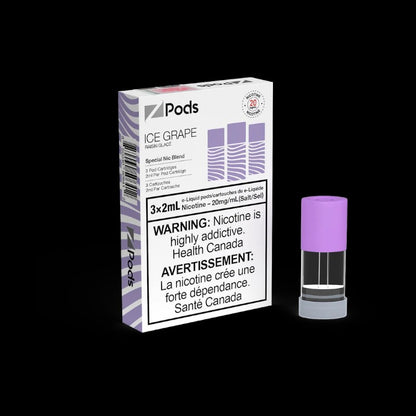 Z Pods, Rainbow flavour with balanced nicotine blend, smooth and intense throat hit, ideal for vapers in Ontario and Quebec.