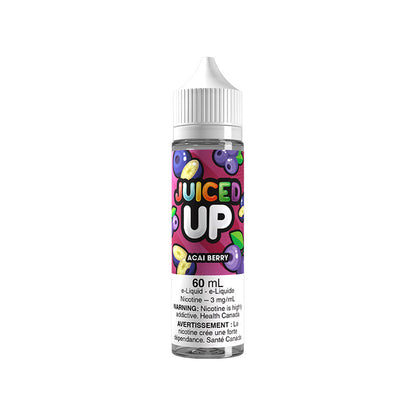 Juiced Up Freebase E-Liquid 60mL — Acai Berry