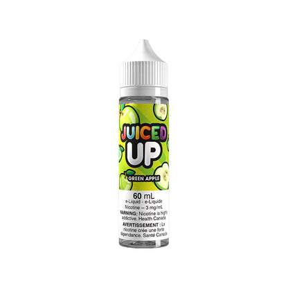 Juiced Up Freebase E-Liquid 60mL — Green Apple