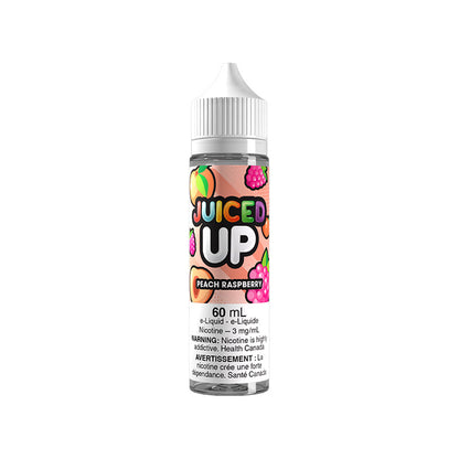 Juiced Up Freebase E-Liquid 60mL — Peach Raspberry