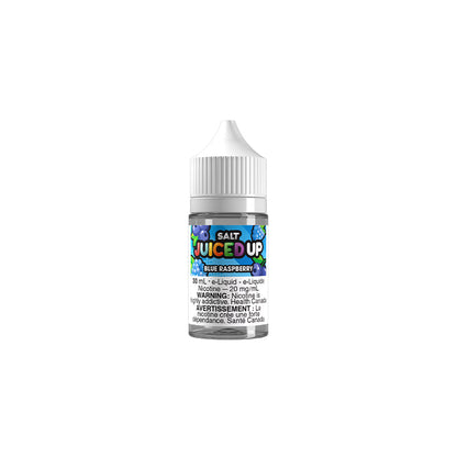 Juiced Up Salt Nic E-Liquid 30mL — Blue Raspberry