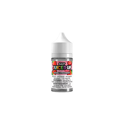 Juiced Up Salt Nic E-Liquid 30mL — Double Strawberry