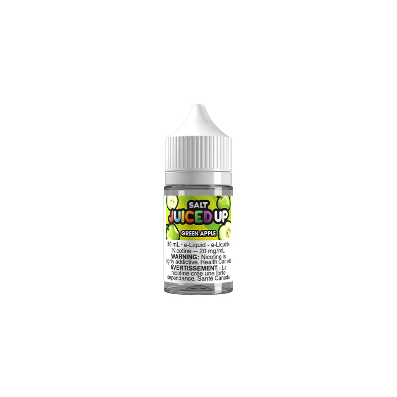 Juiced Up Salt Nic E-Liquid 30mL — Green Apple