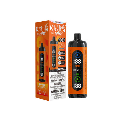 Khalifa Bar 60K Disposable Vape | 60,000 Puffs (5mg Freebase)