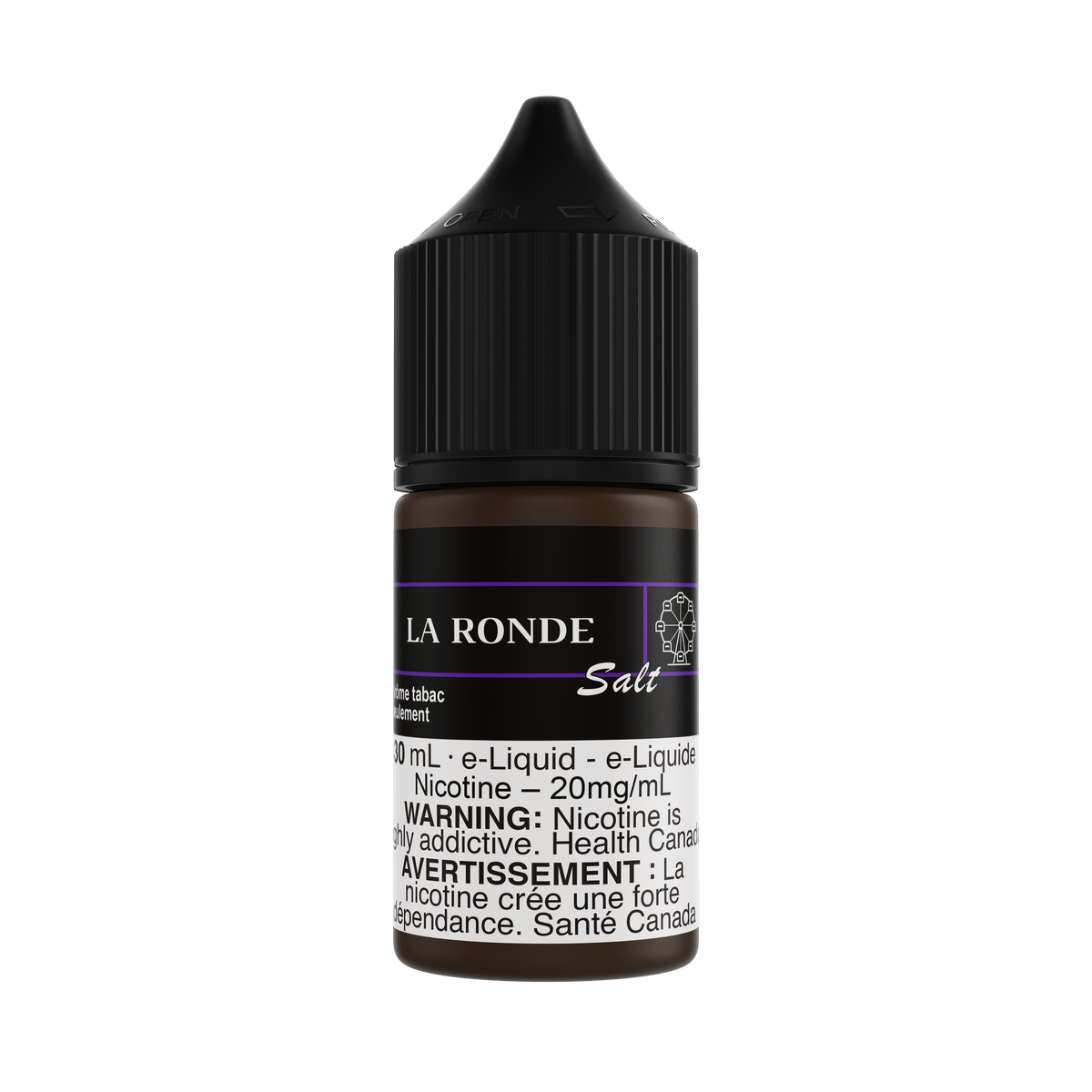 MTL Original Salt Nic e-liquid, 30mL bottle, smooth Montreal-inspired blend for pod and pen mouth-to-lung setups.
