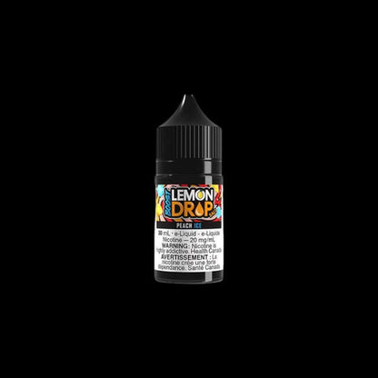 Lemon Drop Boost Salt Pink Ice flavour, 30 ML bottle, cool lemon citrus vape with smooth nicotine salt satisfaction, designed for Ontario and Quebec vapers.