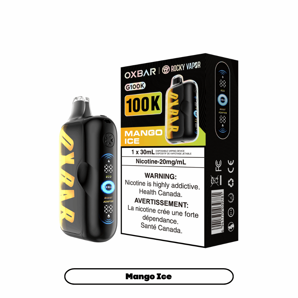 Rocky Vapor Oxbar G100K Disposable Vape
