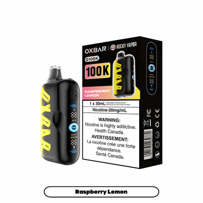 Rocky Vapor Oxbar G100K Disposable Vape