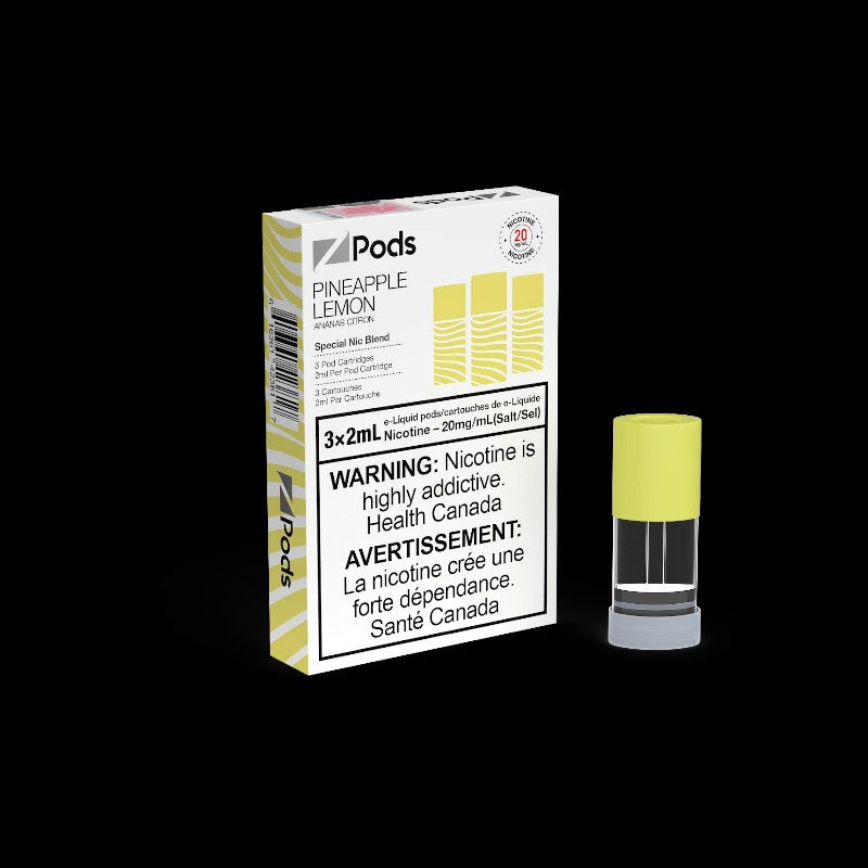 Z Pods Fun Multipack, blend of salt nic and freebase nicotine pods, smooth yet powerful throat hit, pre-filled vape pods ideal for Ontario and Quebec users.
