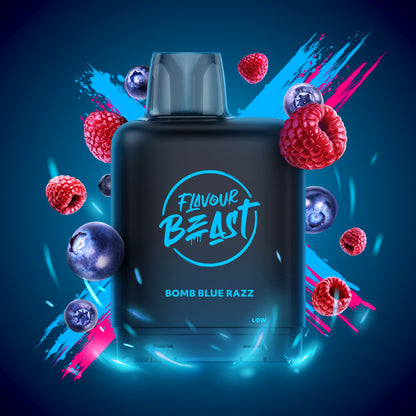 Flavour Beast Level X Boost 25K, Mad Mango Peach flavor pod, 20mL capacity, up to 25,000 puffs, designed for long-lasting rich flavor, ideal for Ontario and Quebec vapers.