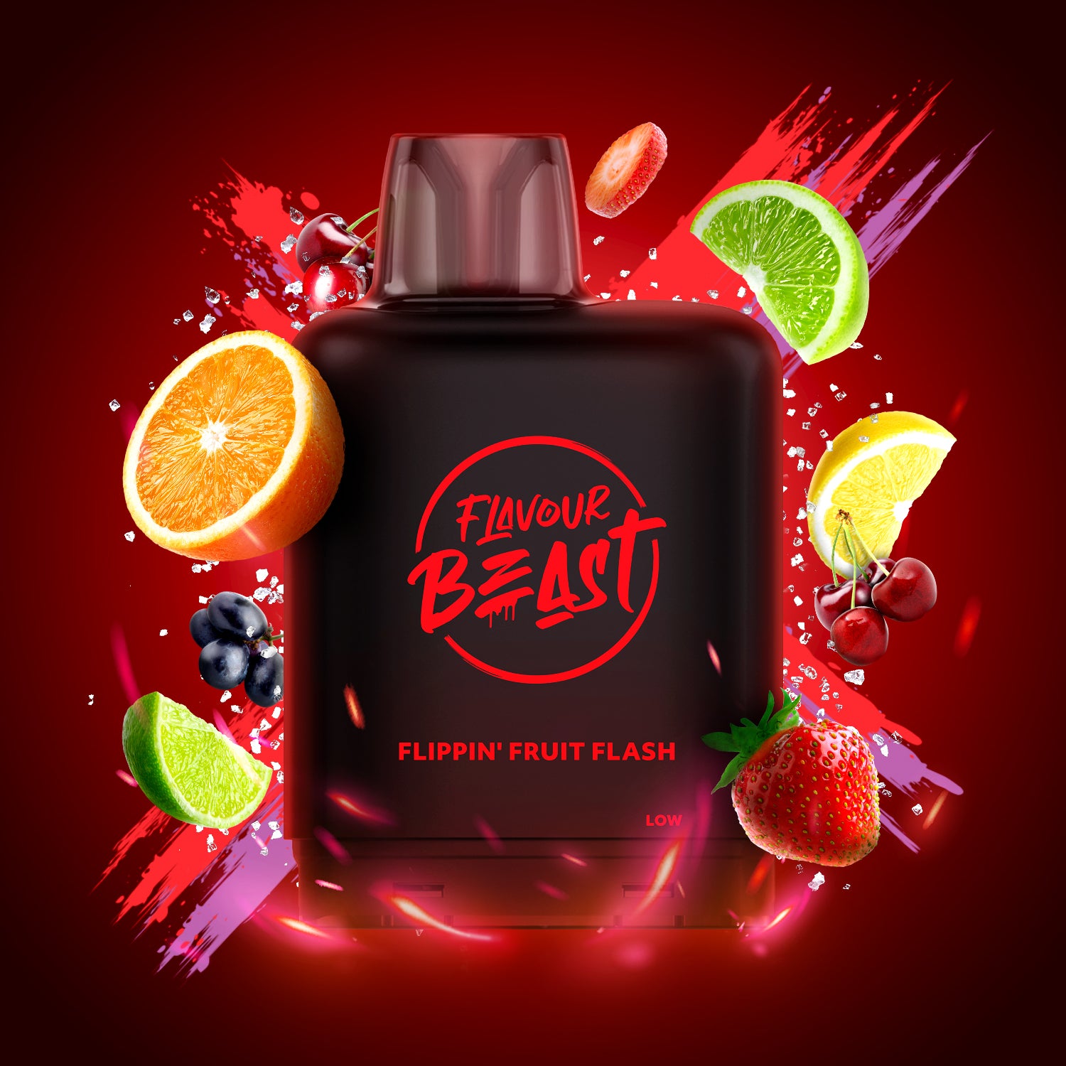 Flavour Beast Level X Boost 25K, Loco Cocoa Late flavour pod, 20mL capacity with up to 25,000 puffs, designed for lasting vape satisfaction in Ontario and Quebec.