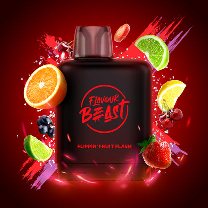 Flavour Beast Level X Boost 25K, Loco Cocoa Late flavour pod, 20mL capacity with up to 25,000 puffs, designed for lasting vape satisfaction in Ontario and Quebec.