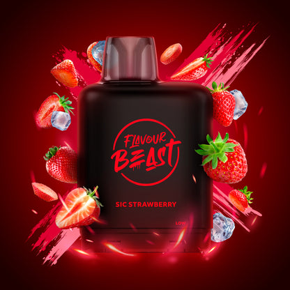 Flavour Beast Level X Boost 25K, Hip Honeydew Mango flavour pod, 20mL capacity delivering up to 25,000 puffs, long-lasting hybrid vape pod, optimized for Ontario and Quebec vapers.