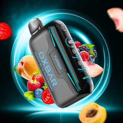 Rocky Vapor OXBAR G42K, Double Mint flavour disposable vape with 42,000 puffs, rechargeable battery, adjustable airflow, nicotine control, ideal for Ontario and Quebec vapers.
