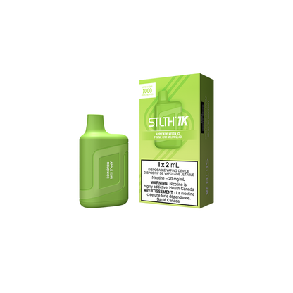 STLTH 1K Disposable Vape — Apple Kiwi Melon Ice