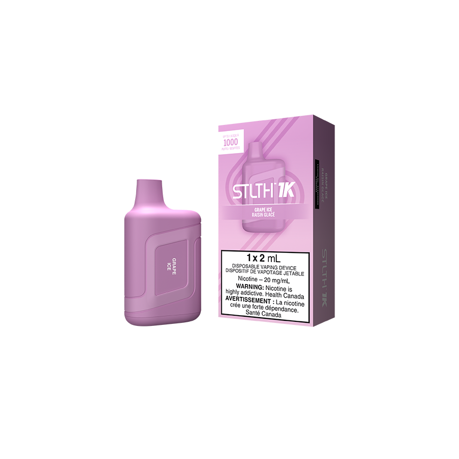 STLTH 1K Disposable Vape — Grape Ice