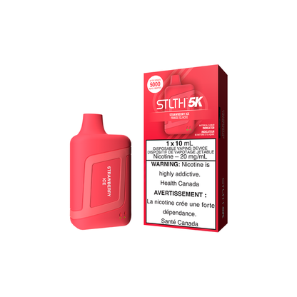 STLTH 5K Disposable Vape — Strawberry Ice