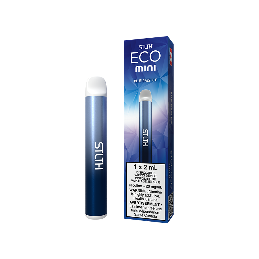STLTH Eco Mini Disposable Vape — Blue Razz Ice