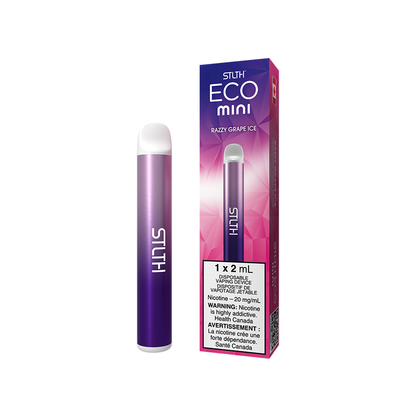STLTH Eco Mini Disposable Vape — Razzy Grape Ice