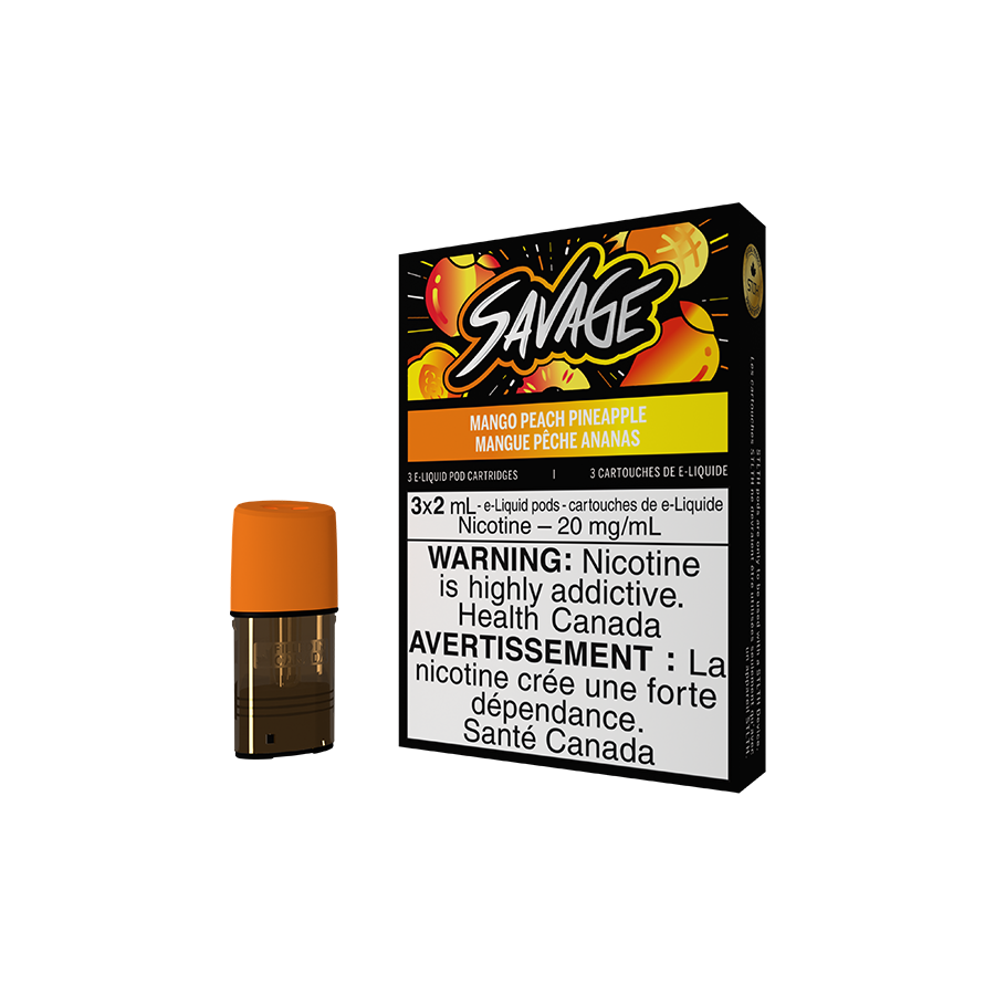 STLTH Savage Pods — Mango Peach Pineapple