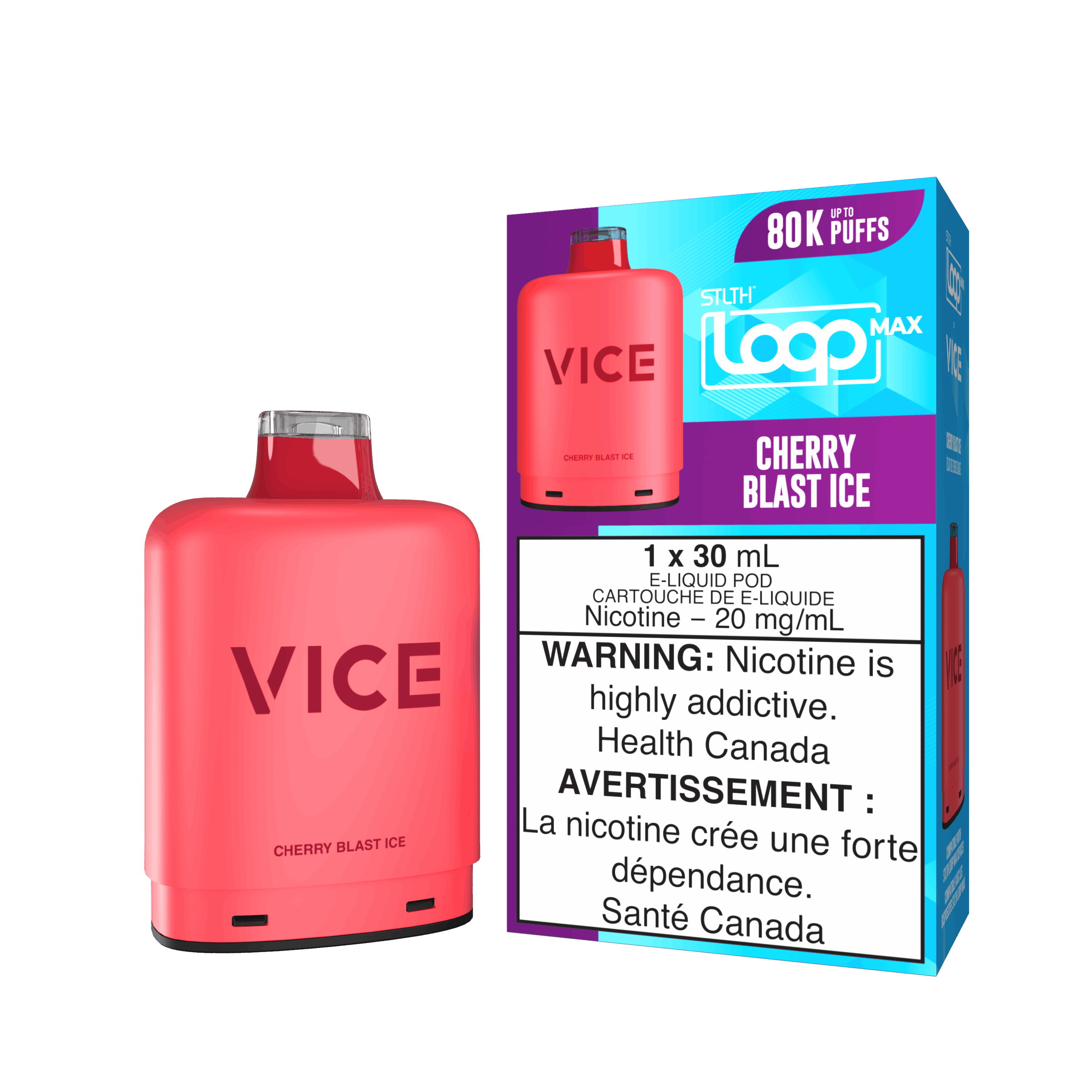STLTH LOOP MAX x VICE Replacement Pods (30mL)