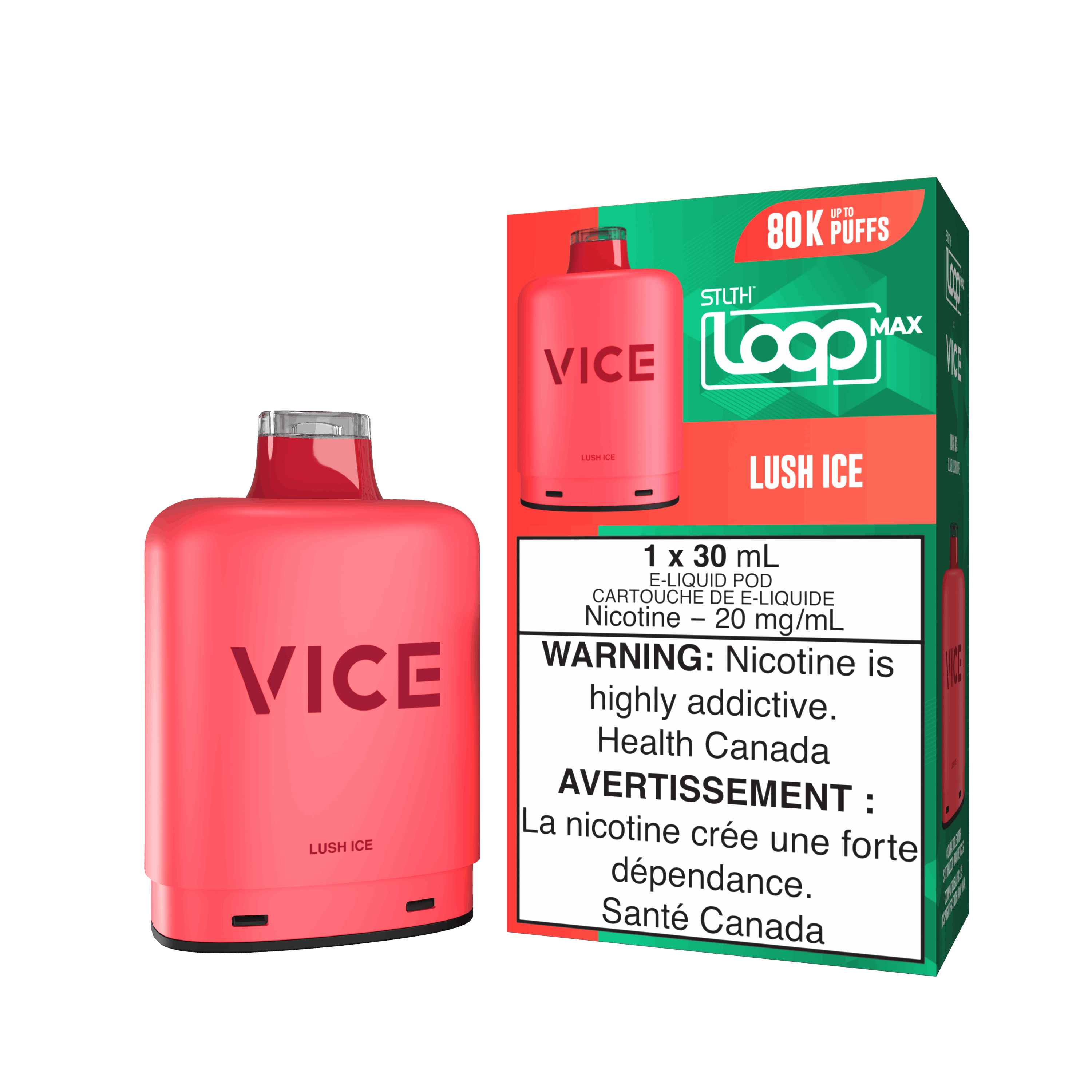 STLTH LOOP MAX x VICE Replacement Pods (30mL)