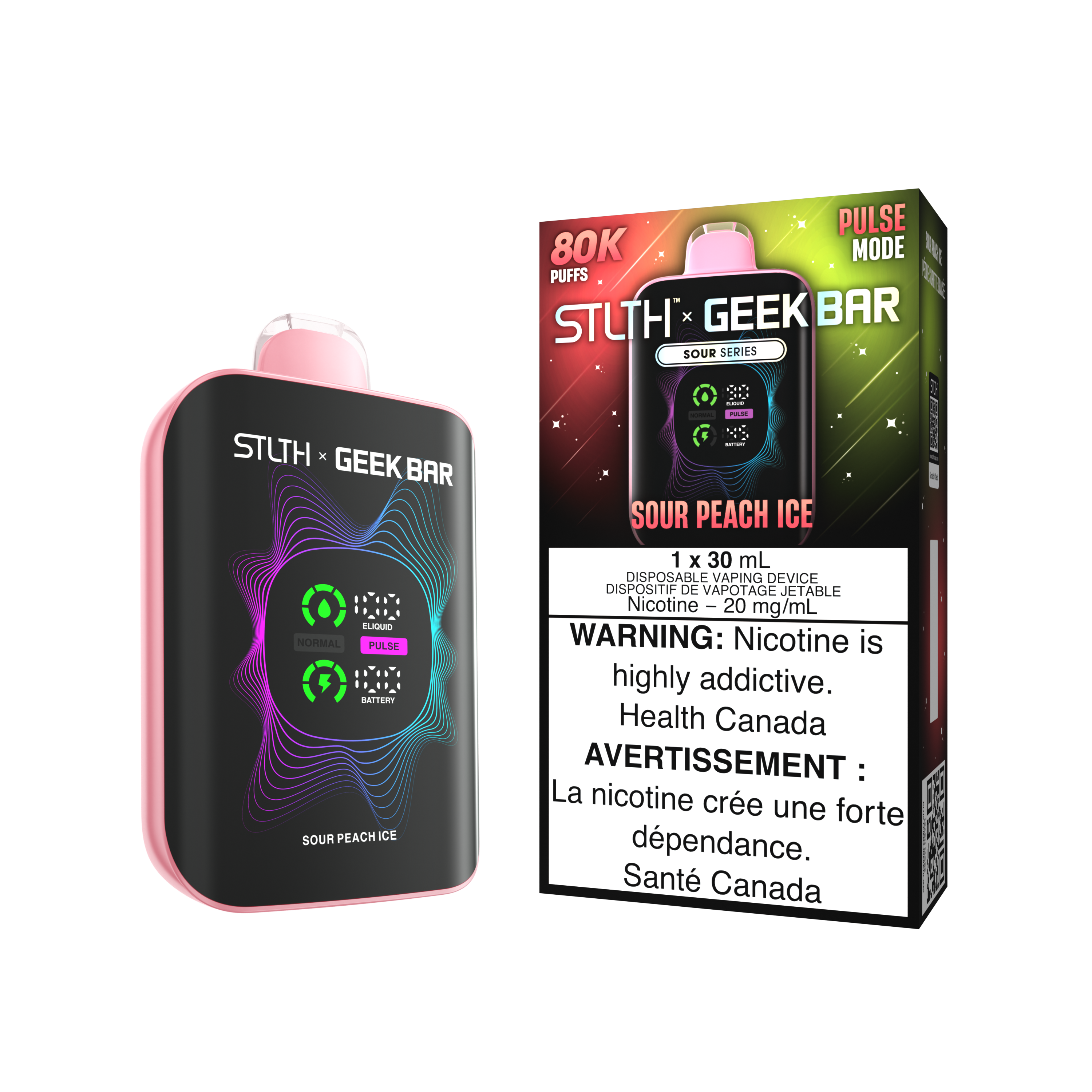 STLTH X GEEK BAR Disposable | STLTH 80K