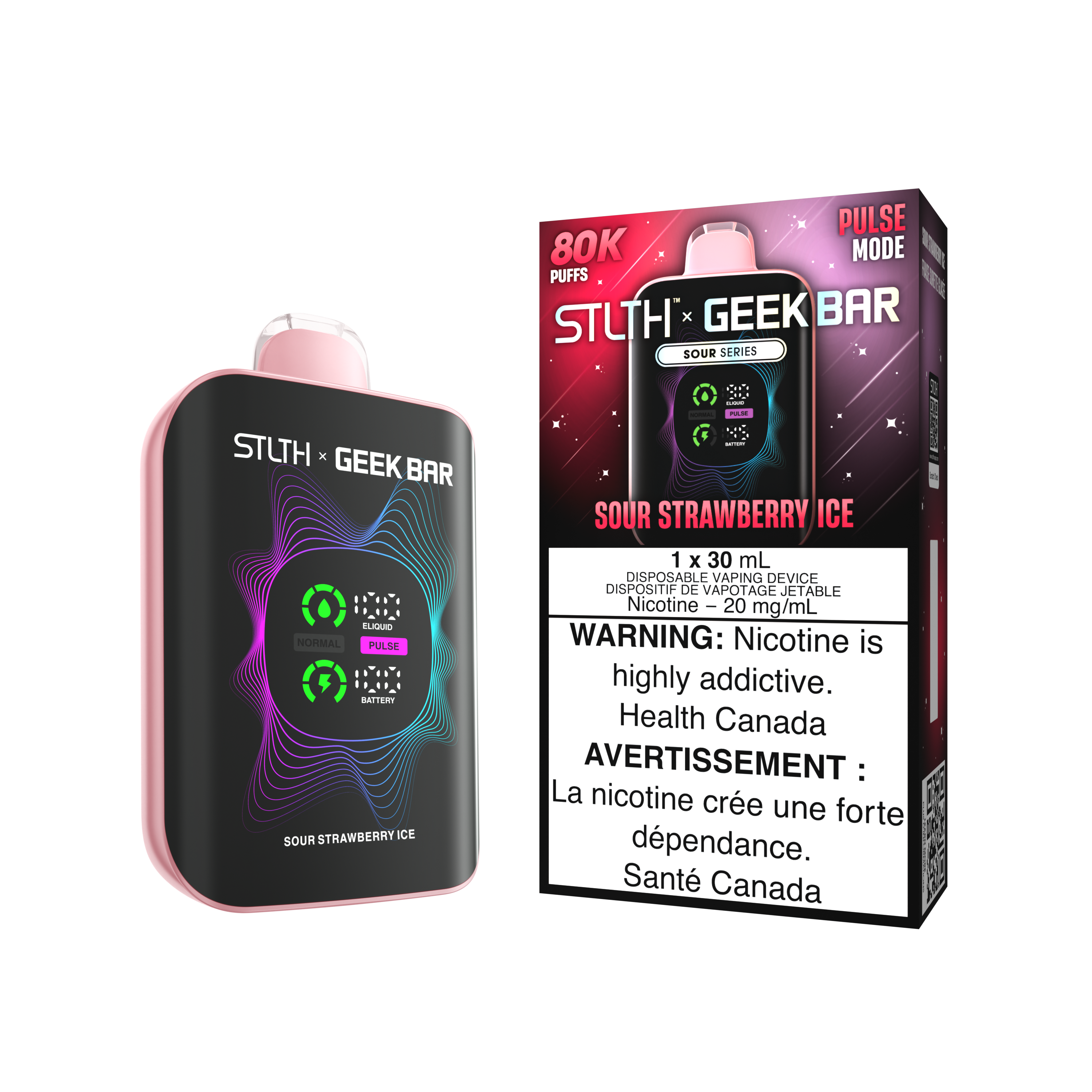 STLTH X GEEK BAR Disposable | STLTH 80K