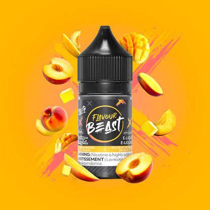 Flavour Beast E-Liquid Salt 30mL, Hip Honeydew Mango flavour, 20mg nicotine salt strength, crafted for robust and captivating vaping pleasure, ideal for Ontario and Quebec vapers.