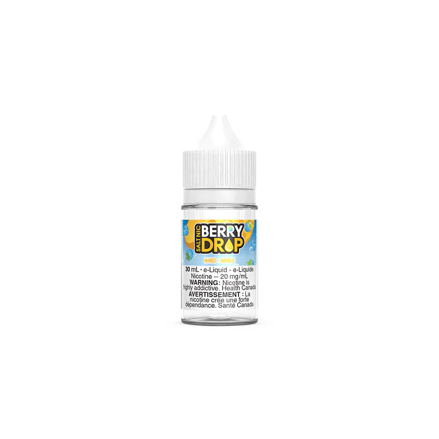 Berry Drop Salt Lime vape juice, 30mL bottle with 20mg nicotine, lime-flavored berry e-liquid delivering a smooth and fruity vaping experience, perfect for Ontario and Quebec customers.