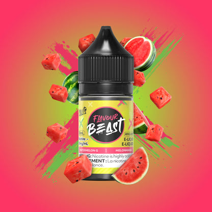 Flavour Beast E-Liquid Salt 30mL, Sic Strawberry flavour, 10mg nicotine salt vape juice, intense and smooth vape, designed for Ontario and Quebec customers.