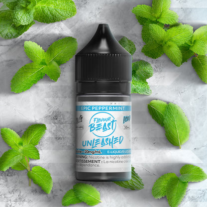 Flavour Beast Unleashed E-Liquid, Epic Dark Berries flavour with smooth salt nicotine strength, long-lasting fruity vape, popular in Ontario and Quebec.