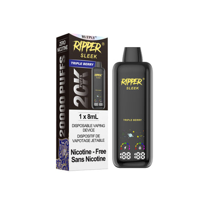 Ripper SLEEK 0NIC Disposable Vape | 20,000 Puffs (Nicotine Free)