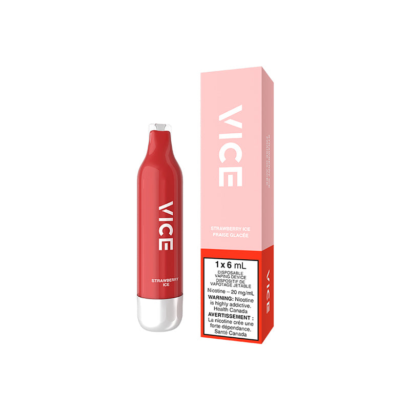 Vice 2500 Disposable Vape — Strawberry Ice