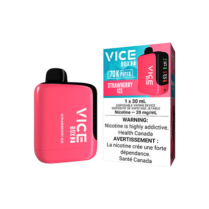 VICE Box 2 disposable vape, Mango Tango Ice flavour, smooth vape with long-lasting performance, bold and flavorful, ideal for Ontario and Quebec customers.