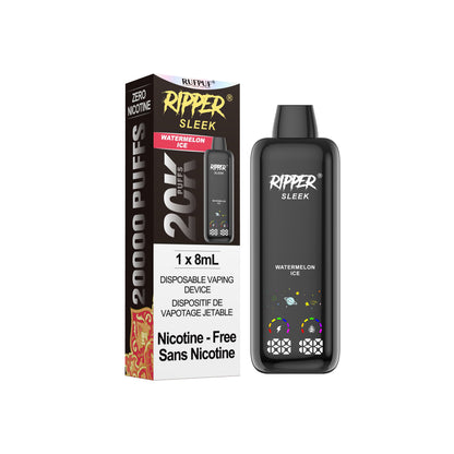 Ripper SLEEK 0NIC Disposable Vape | 20,000 Puffs (Nicotine Free)