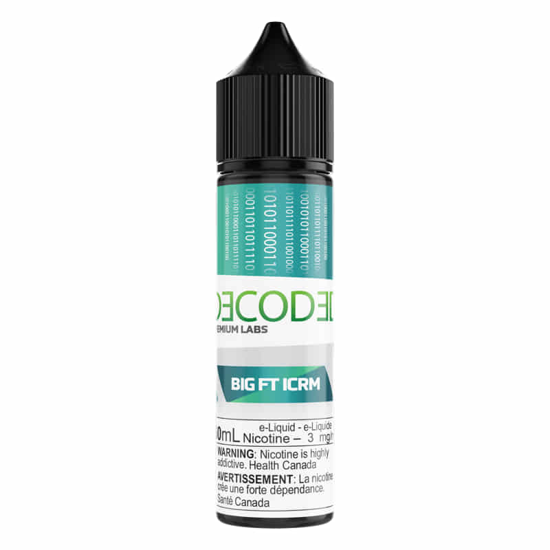 DECODED Big FT Swirl Freebase E-Juice 60mL - Supa Vapes