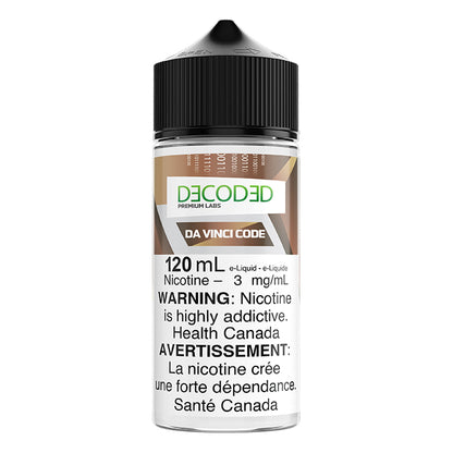 DECODED Davinci Code Freebase E-Juice 120mL - Supa Vapes